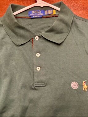 Ralph Lauren Men’s Polo Shirt in Forest Green with Embroidered Pony